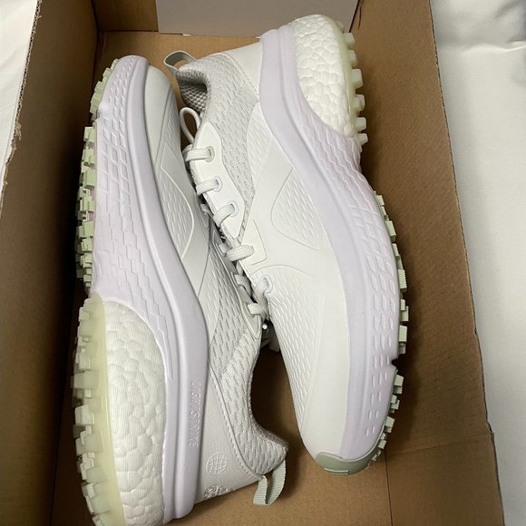 adidas Solarmotion Golf Shoes Womens 8.5 Cloud White Linen Green - Picture 11 of 11